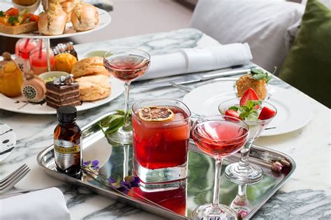 Mad Hatters Tipsy Evening Tea At The Sanderson Best Afternoon Teas In London Popsugar Food
