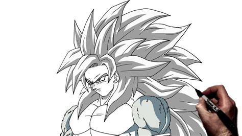 How To Draw Super Saiyan 5 Goku Sonmixture11