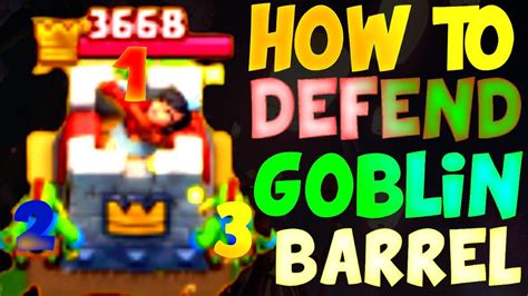 26 Best Ways To Counter Goblin Barrel In Clash Royale Youtube
