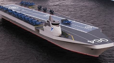 New Russian Aircraft Carrier Large Aircraft