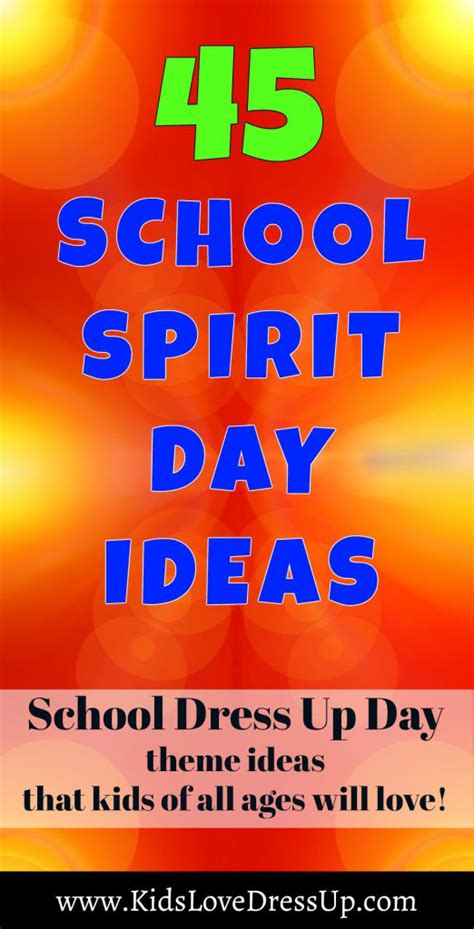 But when you have fun, dance with the christmas music, put a garland up, put little trinkets of santa claus, angels and whatnot. 45 School Spirit Day Ideas That Kids Of All Ages Will Love!