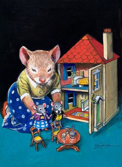 Image Result For Mice Dollhouse Mouse Illustration Illustration Art