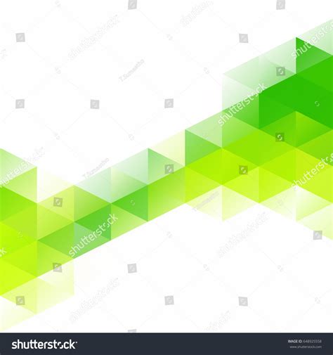 Green Grid Mosaic Background Creative Design Stock Vector Royalty Free