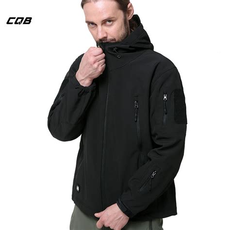 Cqb Outdoor Sports Camping Hiking Tactical Military Mens Softshell