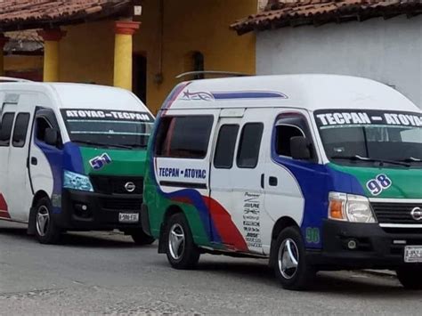 Suspenden Servicio De Transporte En Una Ruta De Tecpan