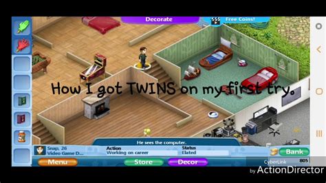 Virtual Families 2vf2 How To Get Multiple Babies How To Get Twins