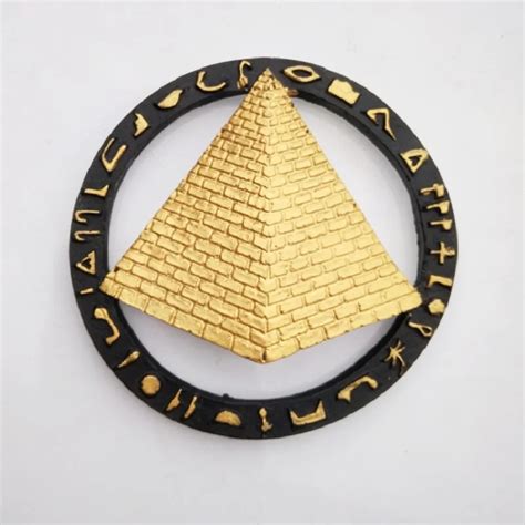 Egypt 3d Pyramid Fridge Magnet Refrigerators Souvenir Resin Fridge