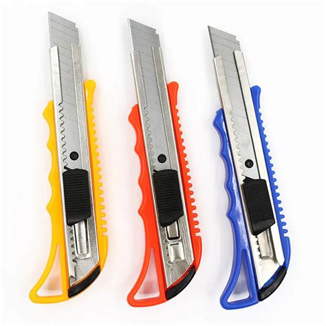 18mm Blade Paper Cutter Large Size Utility Knife Auto Lock Paper Cutter