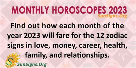 Monthly Horoscopes 2024 2025 For Each Zodiac Sign