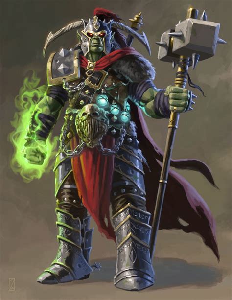 Shadowcore Mage Wars Orc Top Fantasy Characters Pinterest Rpg
