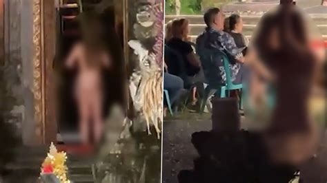 Viral News Viral Video Shows Female German Tourist Behaving In Inappropriate Manner In Bali
