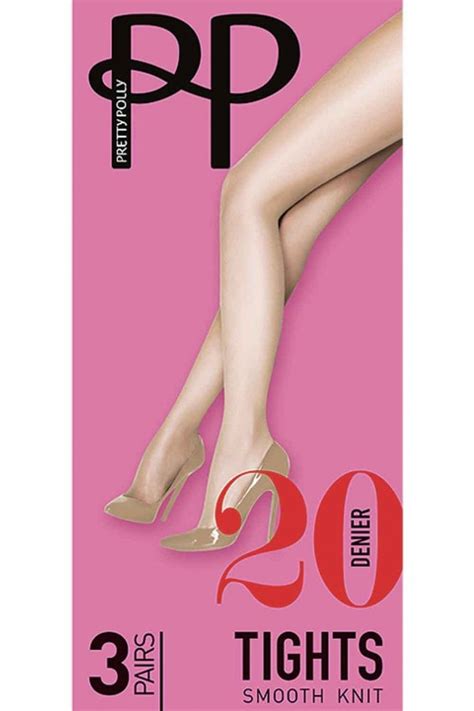 Pretty Polly 20 Denier Smooth Knit Tights 3PP Tights From Tights