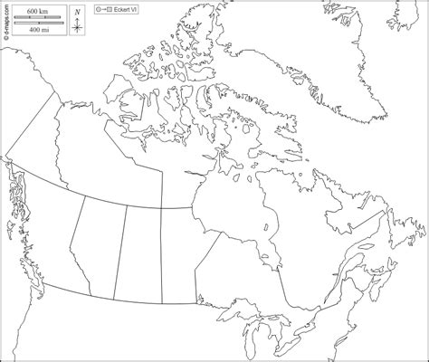 Printable Blank Map Of Canada To Label Printable Maps Images