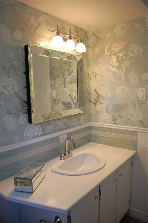 49 Wallpaper For Small Powder Rooms