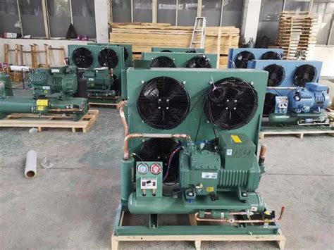 Factory Good Quality Open Type Air Cooled Refrigeration Unit Semi