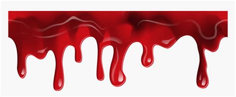 Blood Clip Art Cartoon Blood Dripping No Background Hd Png Download