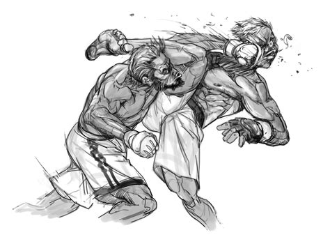 Fighter Sketch05 Jay Li Fighting Drawing Anime Poses Reference