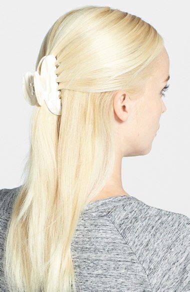 Claw clips, the latest answer to all your casual updos and messy buns. France Luxe 'Couture' Jaw Clip in 2020 | Clip hairstyles ...