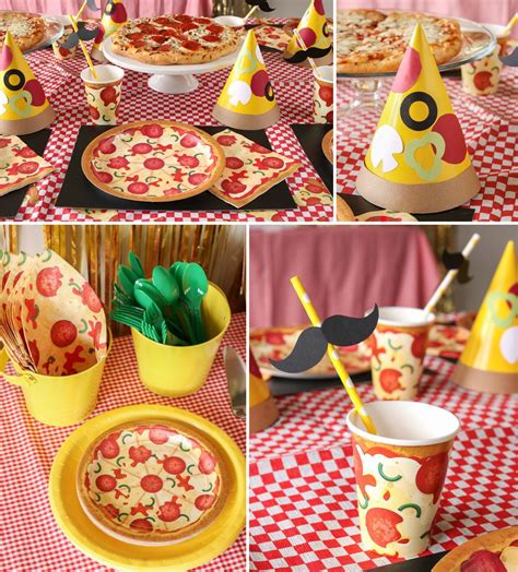 Pizza Party Ideas Pizza Party Birthday Pizza Party Decorations