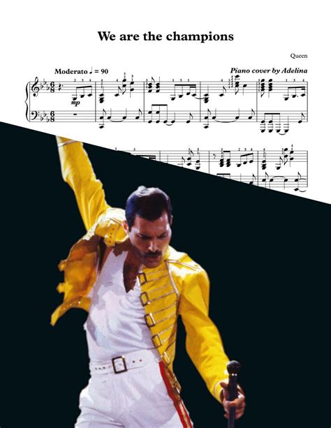 It has google pr 0. "We are the champions" - Queen - Piano Sheet Music