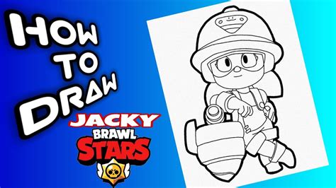25 HQ Photos Brawl Stars Jacky Tekenen How To Draw Jacky New Brawl