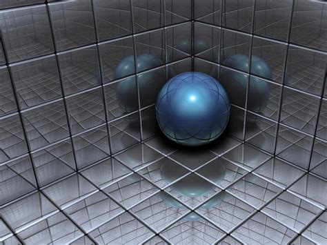 Sphere 3d Reflection Wallpaper 3d And Abstract Wallpaper Better
