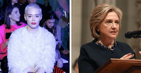 Rose Mcgowan Rips Hillary Clinton Over Ties To Predators Bill Clinton