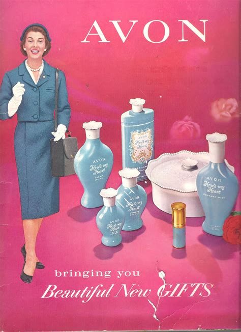 Avon Representative Catalog Campaign C16 1958 Cover Vintage Avon