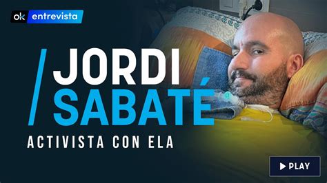 Jordi Sabaté Estalla Contra Sánchez Tras Paralizar La Ley Ela Nos Quiere Muertos Youtube