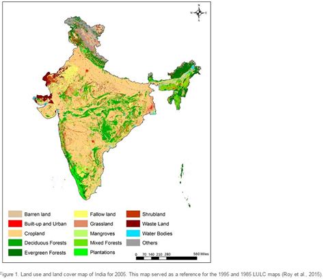 Time Series Maps Of Land Cover And Land Use Changes For India Over The