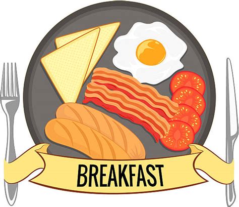 Royalty Free Breakfast Plate Clip Art Clip Art Vector Images