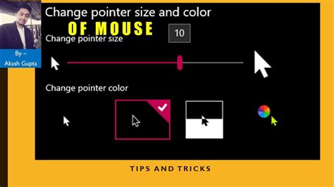 How To Change Your Mouse Pointer Size And Color In Windows Os Easily Explained Tips