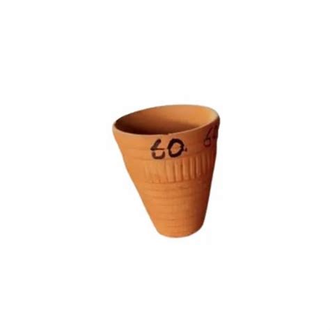 Red Terracotta Green Dish Kulhad 60ml For Tea Cups Packaging Type