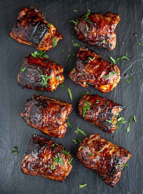 Grilled Chicken Thighs With Bbq Sauce Glaze Vindulge