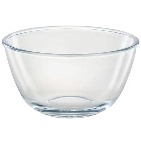 Borosil 100 Borosilicate Glass Mixing Bowls With Blue Lid 500ml 900 Ml 1300ml 3 Pcs