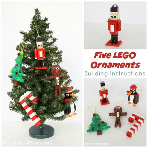 Five LEGO Christmas Ornaments to Make (With Building Instructions