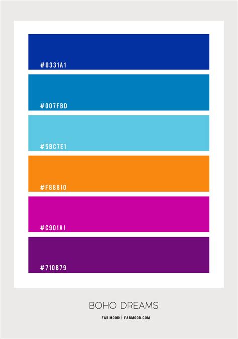 Royal Blue Magenta Orange And Purple Color Scheme Color Palette 67