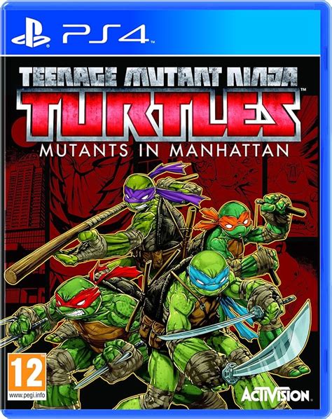 Teenage Mutant Ninja Turtles Mutants In Manhattan Ps4