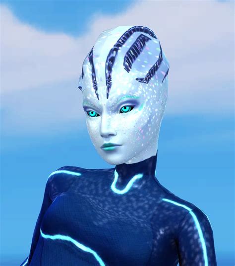Strange Alien Cyber Head Sims 4 Sims Hair Sims