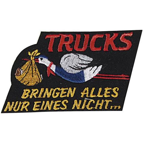 Stickerei And Schneiderei Westerwald Stick Aufnäher Trucks Bringen