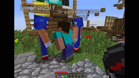 Minecraft Sonic Standoff Minecraft Skin Funny