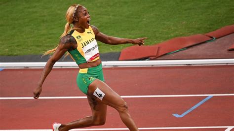 Watch Jamaicas Elaine Thompson Herah Set Olympic Record In Womens 100m Nbc Boston