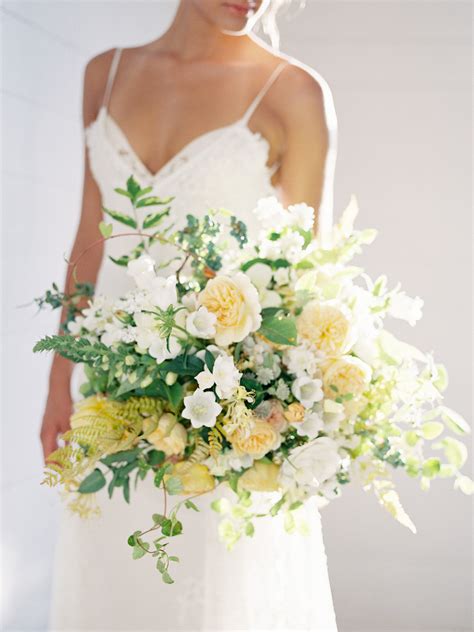 20 Yellow Wedding Bouquets To Brighten Up Your Big Day Martha Stewart