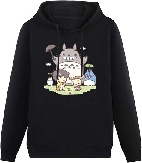 Mens Hoodies Studio Ghibli My Neighbor Totoro Hoodies Long Sleeve
