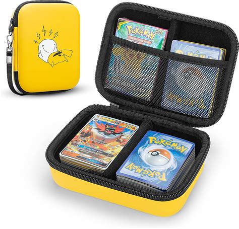 YINKE Étui pour cartes Pokémon classeur de cartes peut contenir jusqu à cartes à coque