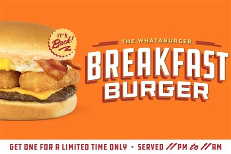 Whataburger Menu Breakfast Hours Satisfy Your Morning Cravings Anytime
