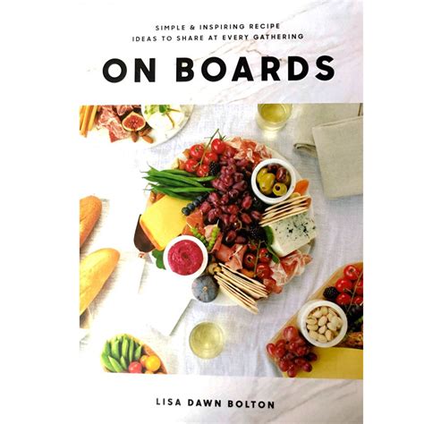 On Boards Charcuterie Book Iron Accents