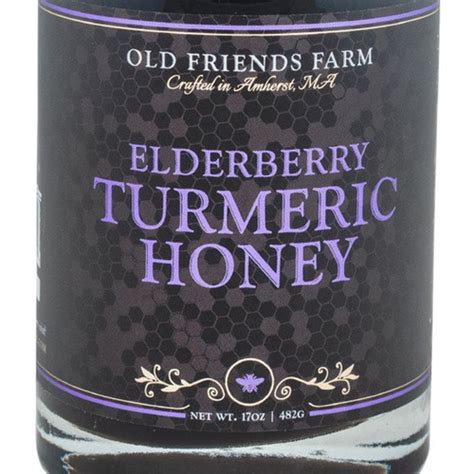 Elderberry Turmeric Honey Bulk Old Friends Farm