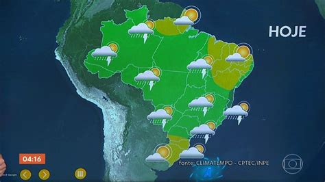 previsão de chuva em grande parte do país nesta terça feira 13 natureza g1