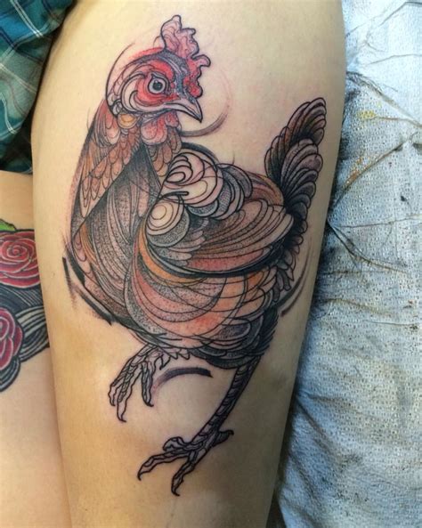 Chicken Tattoo Chicken Tattoo Mom Tattoos Classy Tattoos